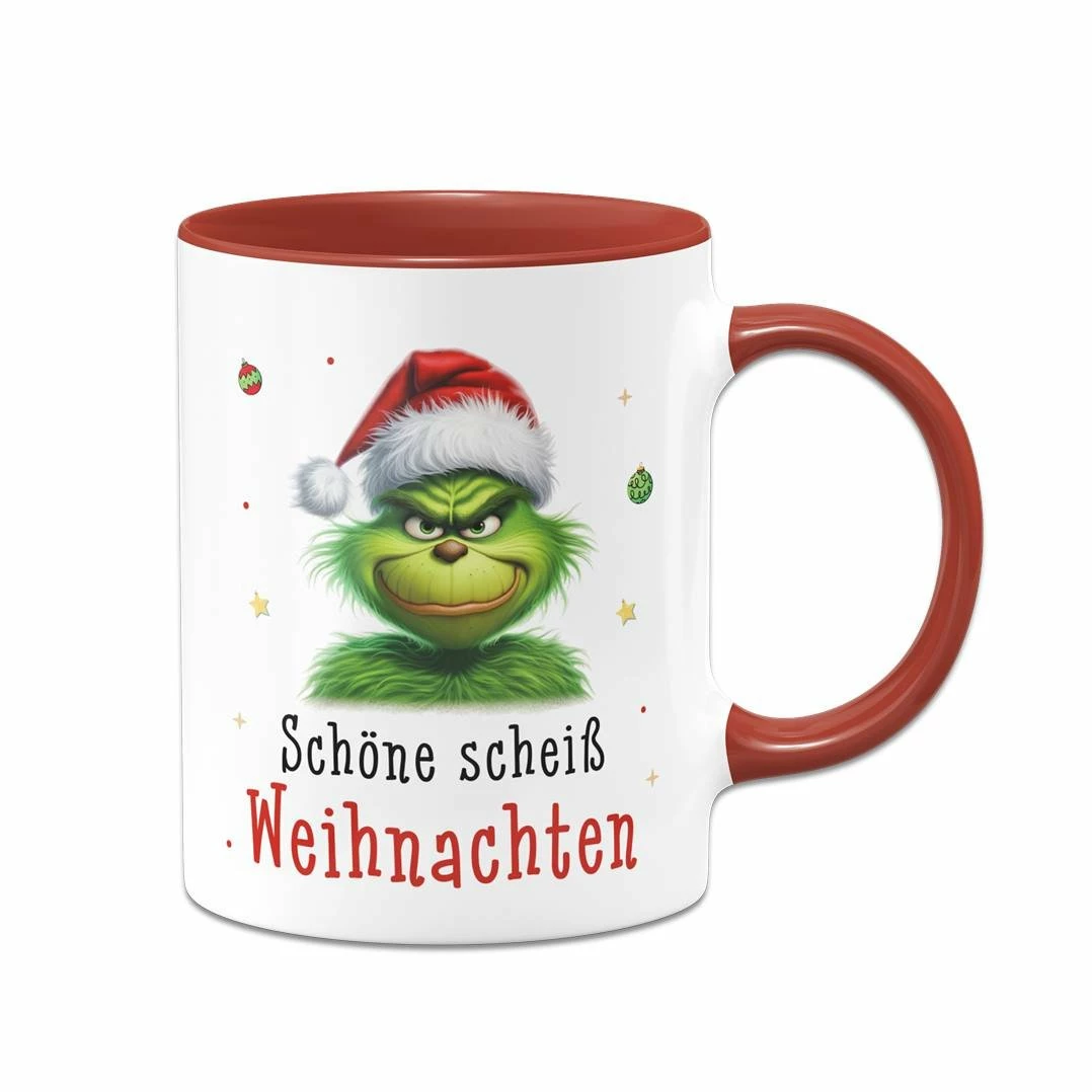 Tasse - Grinch - Schöne Scheiß Weihnachten (CS) 5 Tasse - Grinch - Schöne Scheiß Weihnachten (CS) – Bild 5
