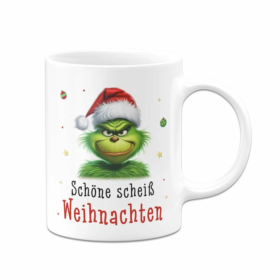 Tasse - Grinch - Schöne Scheiß Weihnachten (CS) 7 Tasse - Grinch - Schöne Scheiß Weihnachten (CS) – Bild 7