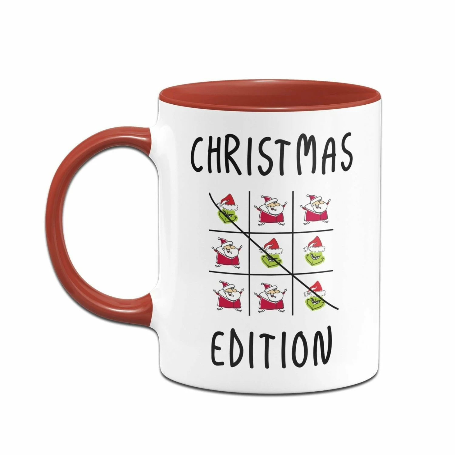 Tasse - Grinch - Tic-Tac-Toe - Christmas Edition 2 Tasse - Grinch - Tic-Tac-Toe - Christmas Edition – Bild 2