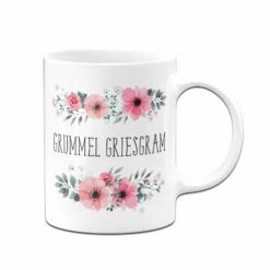 Tasse - Grummel Griesgram - Blumig 9 Tasse - Grummel Griesgram - Blumig -Becher Geschäft bild tasse grummel griesgram 2 977248