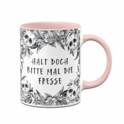 Tasse - Halt Doch Bitte Mal Die Fresse - Skull Statement 11 Tasse - Halt Doch Bitte Mal Die Fresse - Skull Statement -Becher Geschäft bild tasse halt doch bitte mal die fresse skull statement 287202