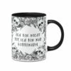 Tasse - Ich Bin Nicht Tot, Ich Bin Nur Koffeinarm. - Skull Statement