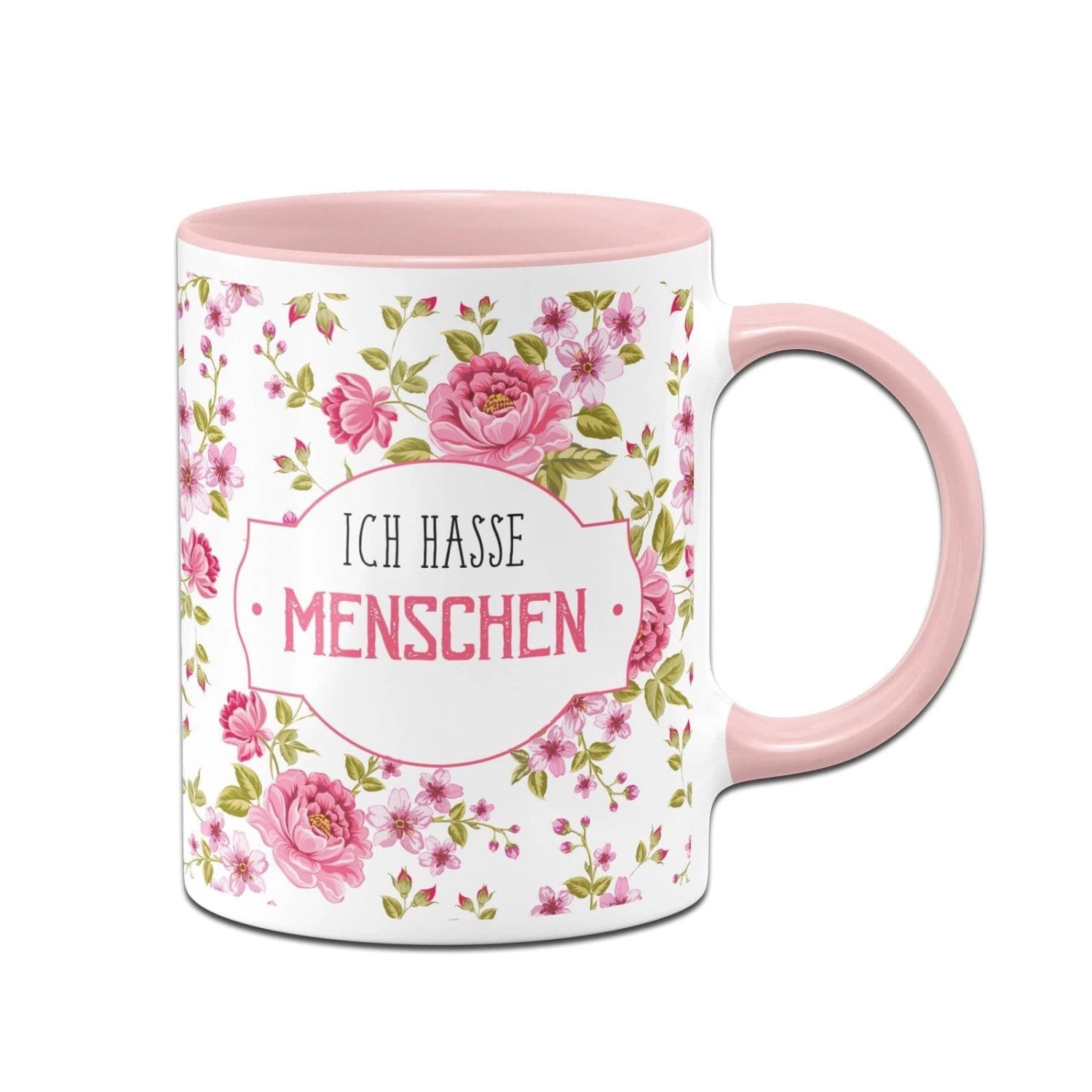 Tasse - Ich Hasse Menschen - Rundumdruck 1 Tasse - Ich Hasse Menschen - Rundumdruck