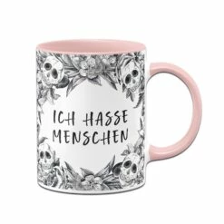Tasse - Ich Hasse Menschen - Skull Statement -Becher Geschäft bild tasse ich hasse menschen skull statement 419955