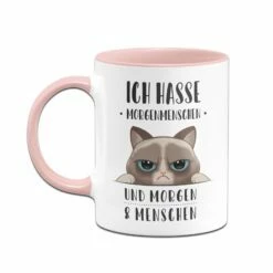 Katzen Tasse - Ich Hasse Morgenmenschen Und Morgen Und Menschen 7 Katzen Tasse - Ich Hasse Morgenmenschen Und Morgen Und Menschen -Becher Geschäft bild tasse ich hasse morgenmenschen morgen menschen 3 938349