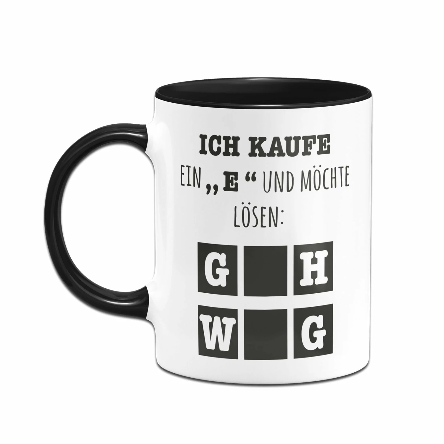 Tasse - Ich Kaufe Ein "e" Und Möchte Lösen 2 Tasse - Ich Kaufe Ein "e" Und Möchte Lösen – Bild 2