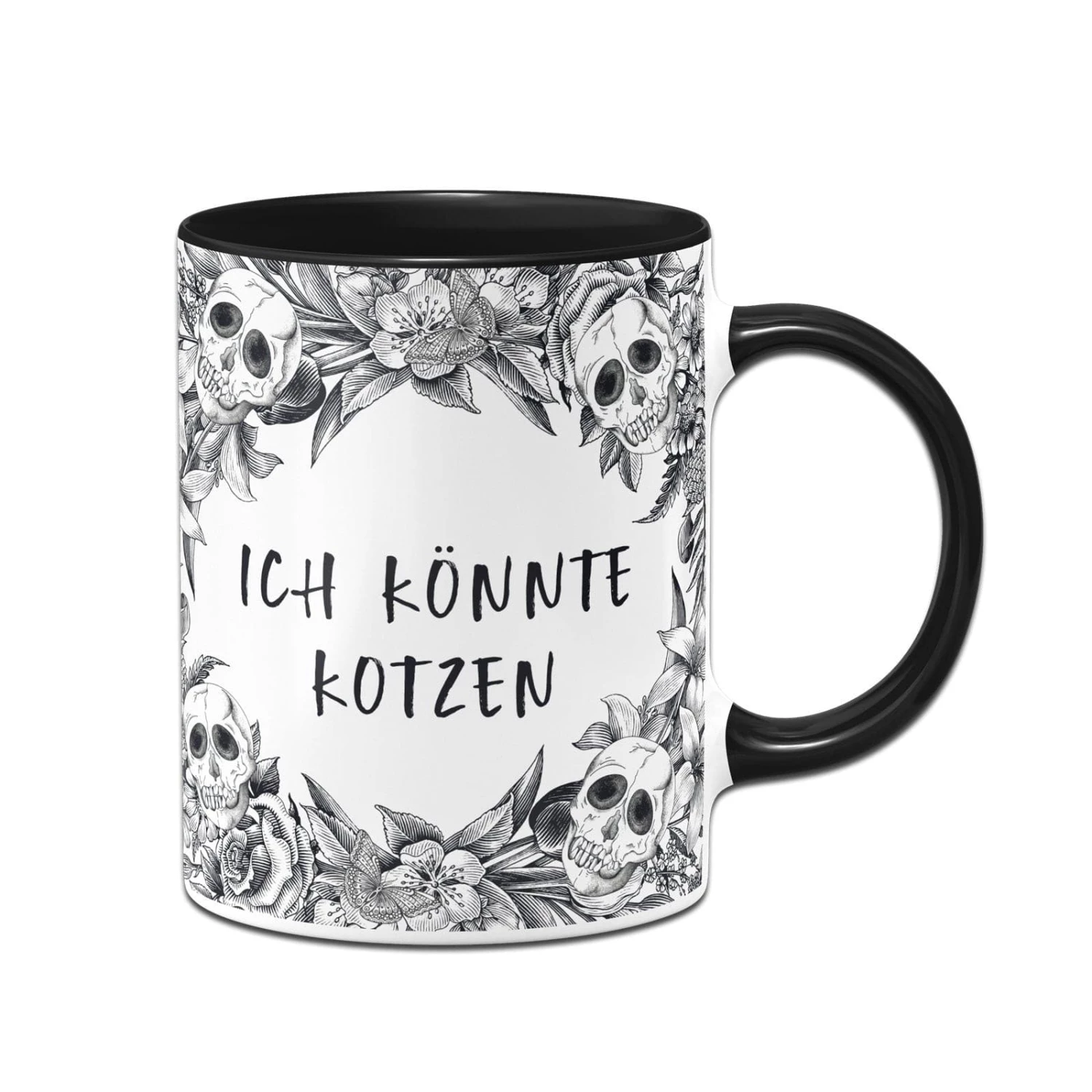 Tasse - Ich Könnte Kotzen - Skull Statement 1 Tasse - Ich Könnte Kotzen - Skull Statement