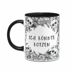 Tasse - Ich Könnte Kotzen - Skull Statement 8 Tasse - Ich Könnte Kotzen - Skull Statement -Becher Geschäft bild tasse ich konnte kotzen skull statement 615159