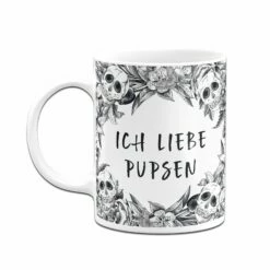 Tasse - Ich Liebe Pupsen - Skull Statement -Becher Geschäft bild tasse ich liebe pupsen skull statement 491005