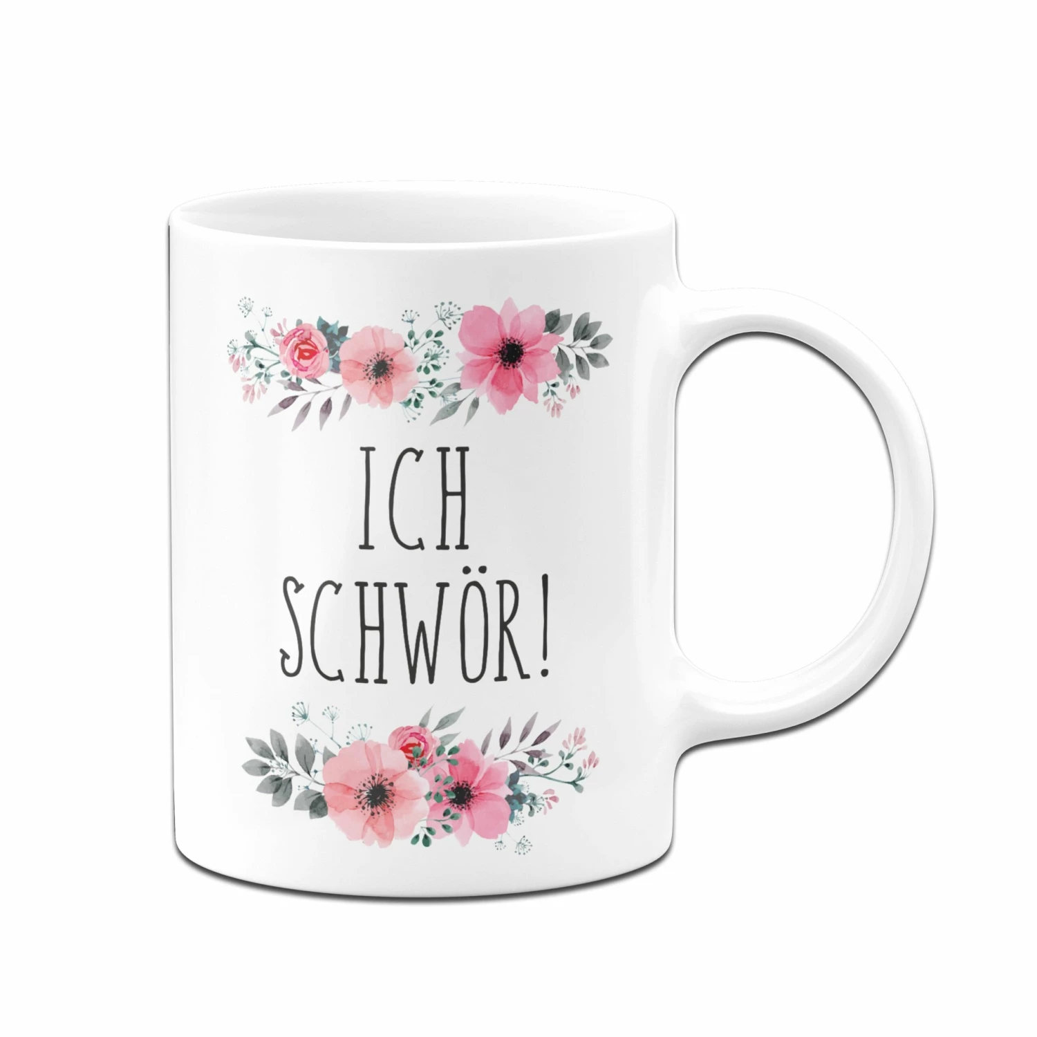Tasse - Ich Schwör! - Blumig 4 Tasse - Ich Schwör! - Blumig – Bild 4