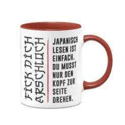 Tasse - Japanisch Lesen Ist Einfach. -Becher Geschäft bild tasse japanisch lesen ist einfach 342825