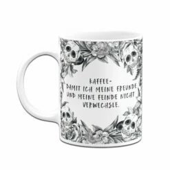 Tasse - Kaffee Damit Ich Meine Freunde Und Meine Feinde Nicht Verwechsle. - Skull Statement 10 Tasse - Kaffee Damit Ich Meine Freunde Und Meine Feinde Nicht Verwechsle. - Skull Statement -Becher Geschäft bild tasse kaffee damit ich meine freunde und meine feinde nicht verwechsle skull statement 549522