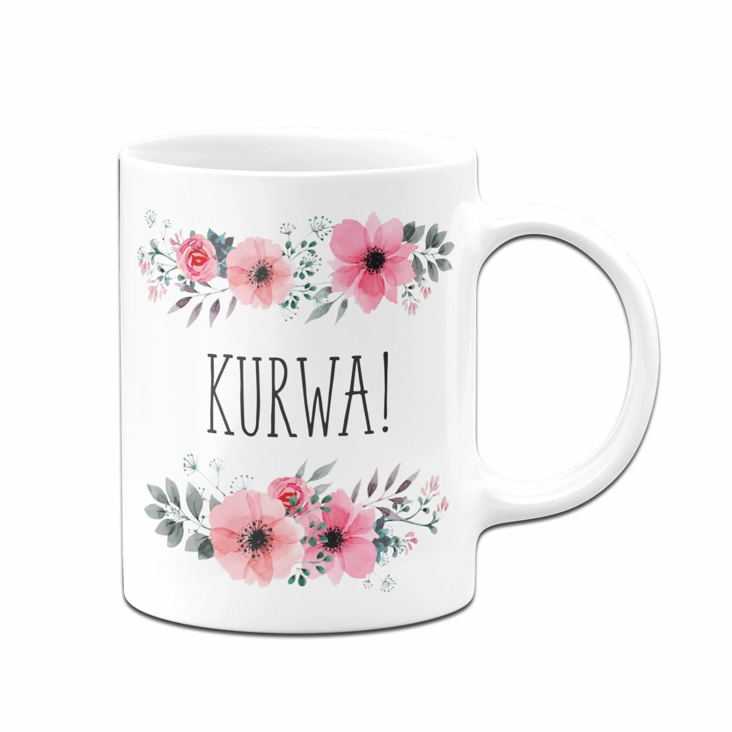 Tasse - Kurwa - Blumig 4 Tasse - Kurwa - Blumig – Bild 4