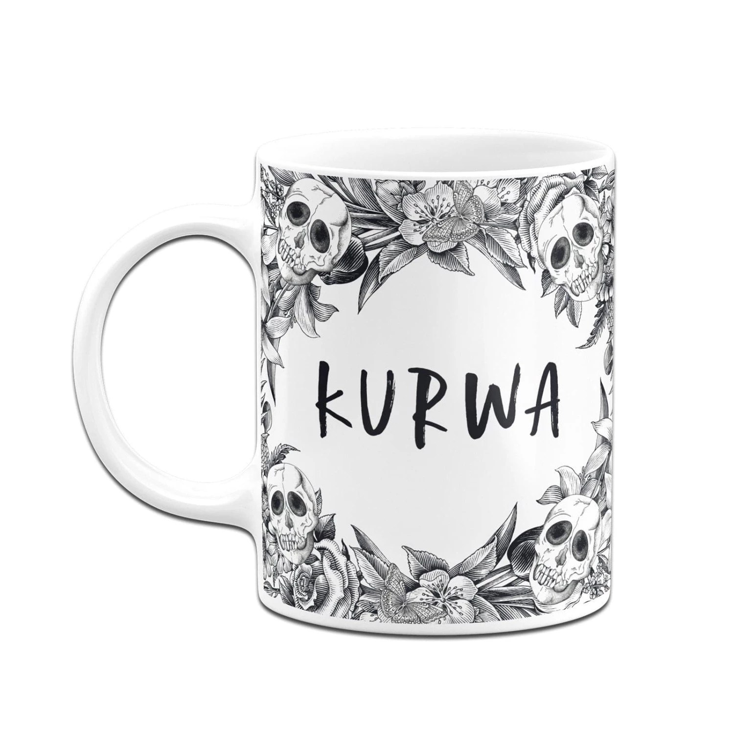 Tasse - Kurwa - Skull Statement 4 Tasse - Kurwa - Skull Statement – Bild 4