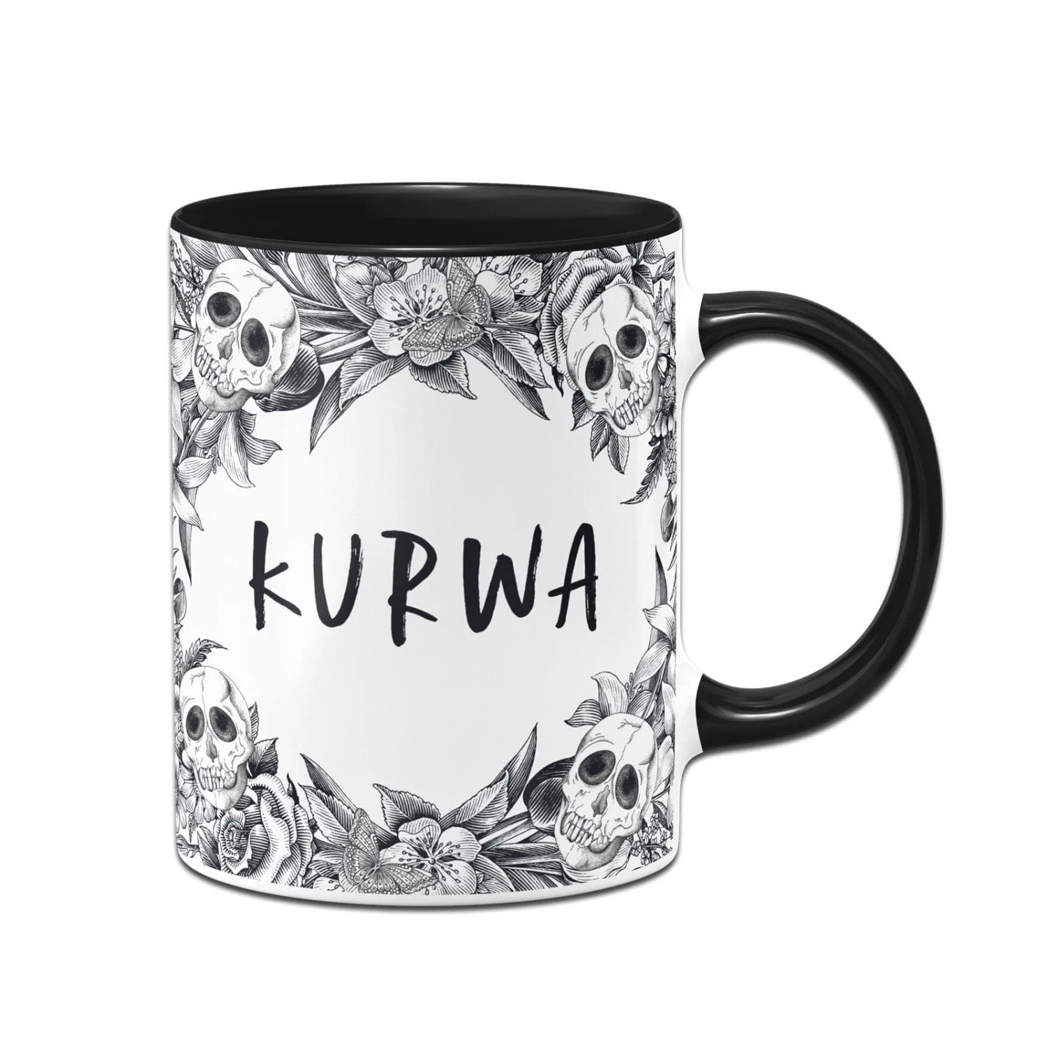 Tasse - Kurwa - Skull Statement 1 Tasse - Kurwa - Skull Statement