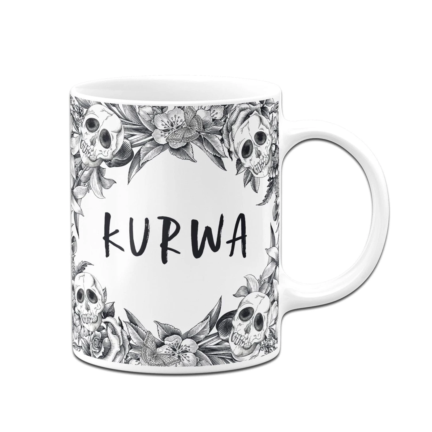 Tasse - Kurwa - Skull Statement 3 Tasse - Kurwa - Skull Statement – Bild 3