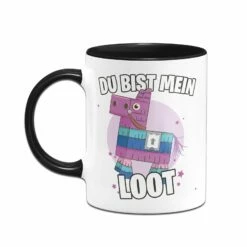 Tasse - Lama Du Bist Mein Loot 10 Tasse - Lama Du Bist Mein Loot -Becher Geschäft bild tasse lama du bist mein loot 810650