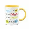 Tasse - Leben Ist Das Mit Der Freude Und Den Farben
