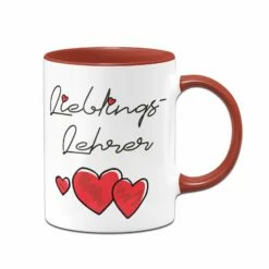 Tasse - Lieblings-Lehrer (Herzen) -Becher Geschäft bild tasse lieblings lehrer herzen 314130