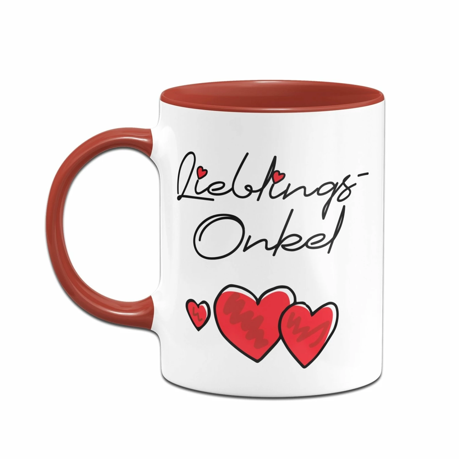 Tasse - Lieblings-Onkel (Herzen) 8 Tasse - Lieblings-Onkel (Herzen) – Bild 8