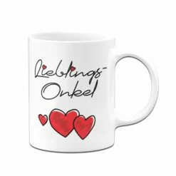 Tasse - Lieblings-Onkel (Herzen) 11 Tasse - Lieblings-Onkel (Herzen) -Becher Geschäft bild tasse lieblings onkel herzen 632089