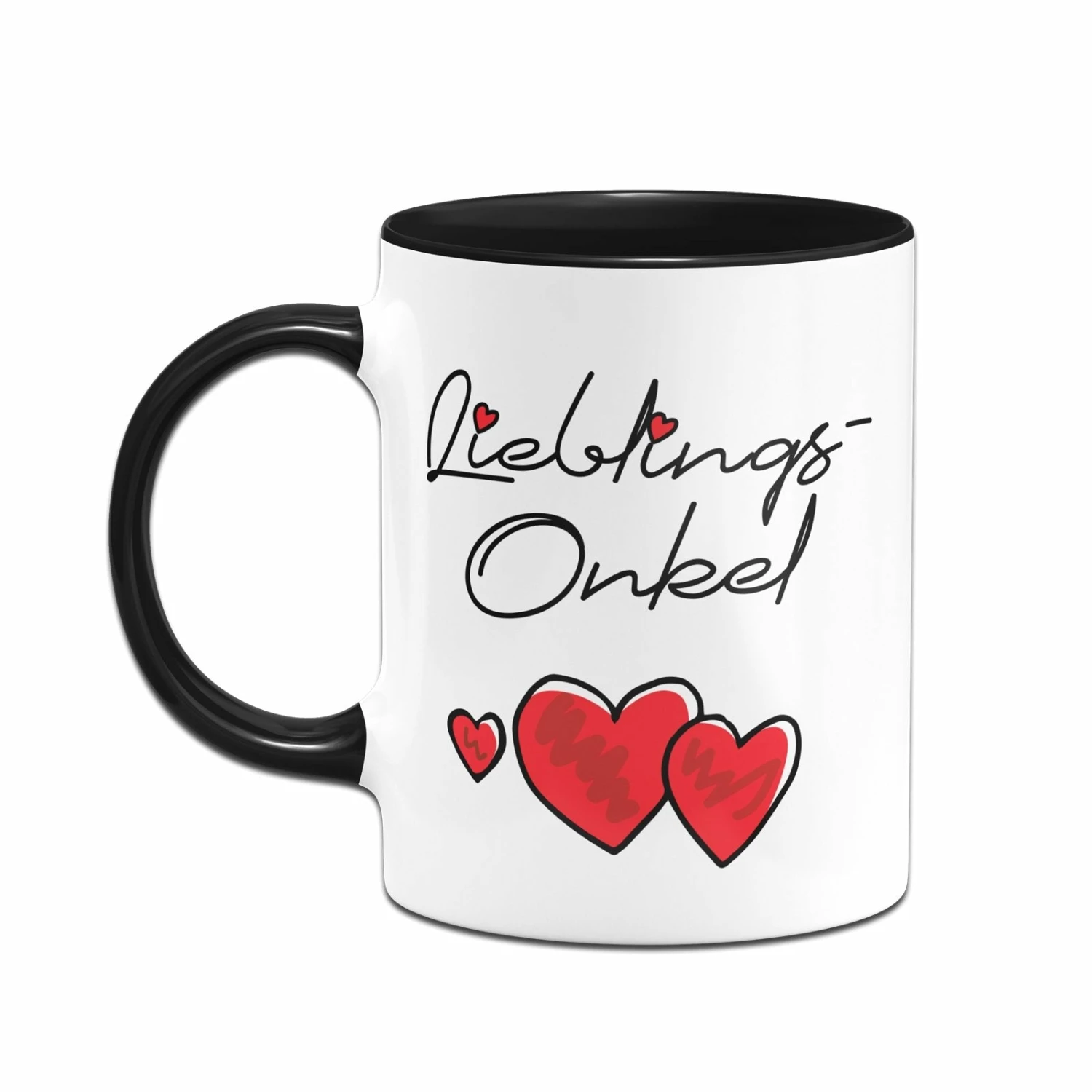 Tasse - Lieblings-Onkel (Herzen) 2 Tasse - Lieblings-Onkel (Herzen) – Bild 2