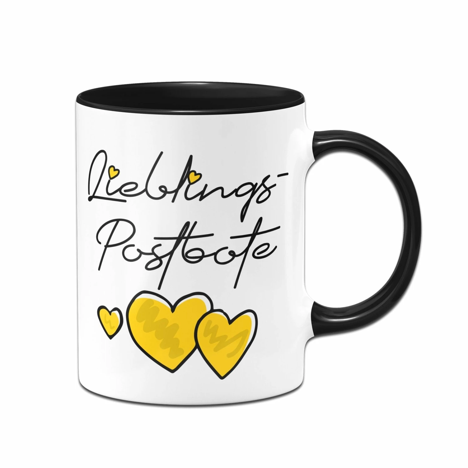 Tasse - Lieblings-Postbote (Herzen) 1 Tasse - Lieblings-Postbote (Herzen)
