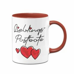 Tasse - Lieblings-Postbote (Herzen) 14 Tasse - Lieblings-Postbote (Herzen) -Becher Geschäft bild tasse lieblings postbote herzen 836259