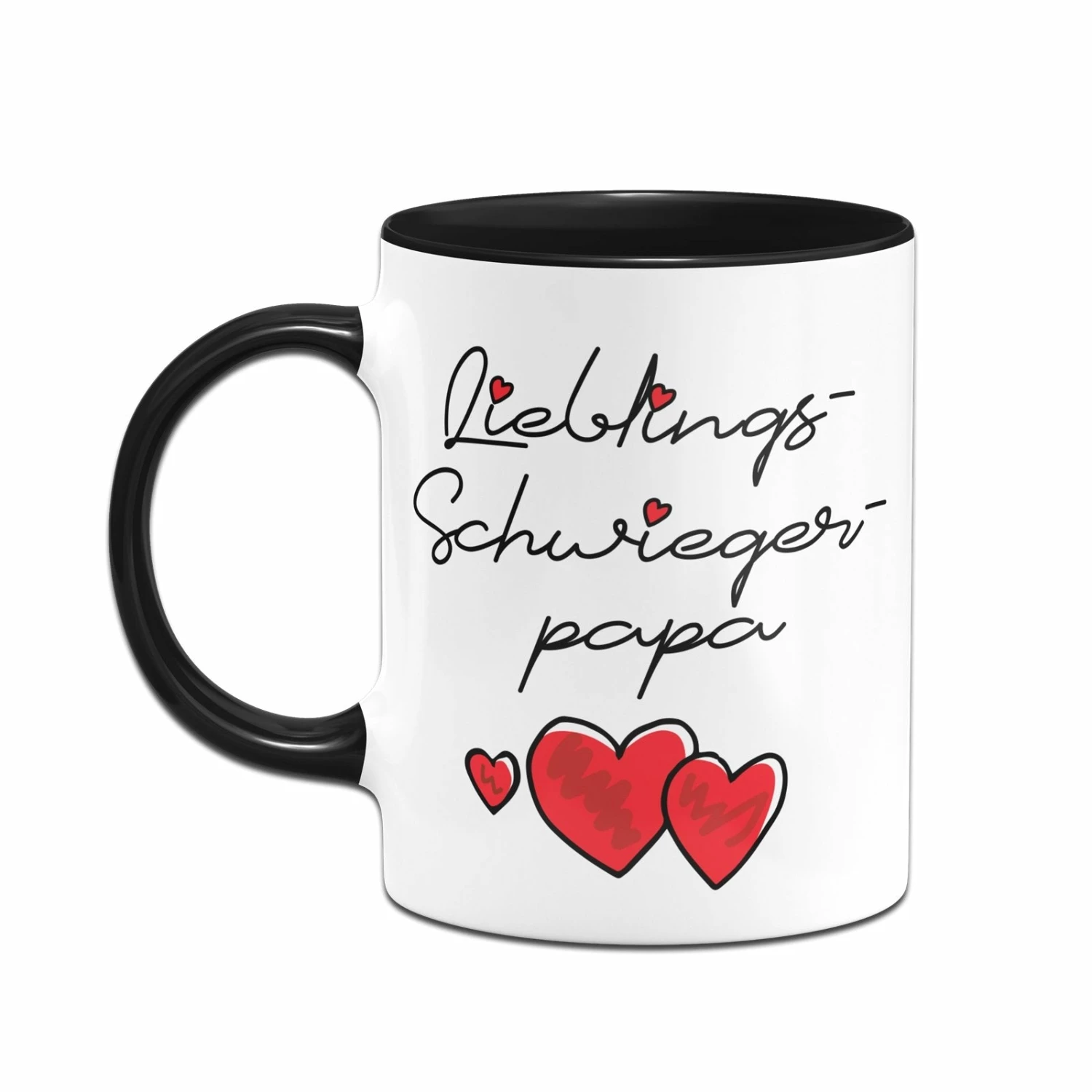 Tasse - Lieblings-Schwiegerpapa (Herzen) 2 Tasse - Lieblings-Schwiegerpapa (Herzen) – Bild 2