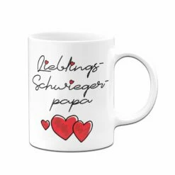 Tasse - Lieblings-Schwiegerpapa (Herzen) 11 Tasse - Lieblings-Schwiegerpapa (Herzen) -Becher Geschäft bild tasse lieblings schwiegerpapa herzen 293388
