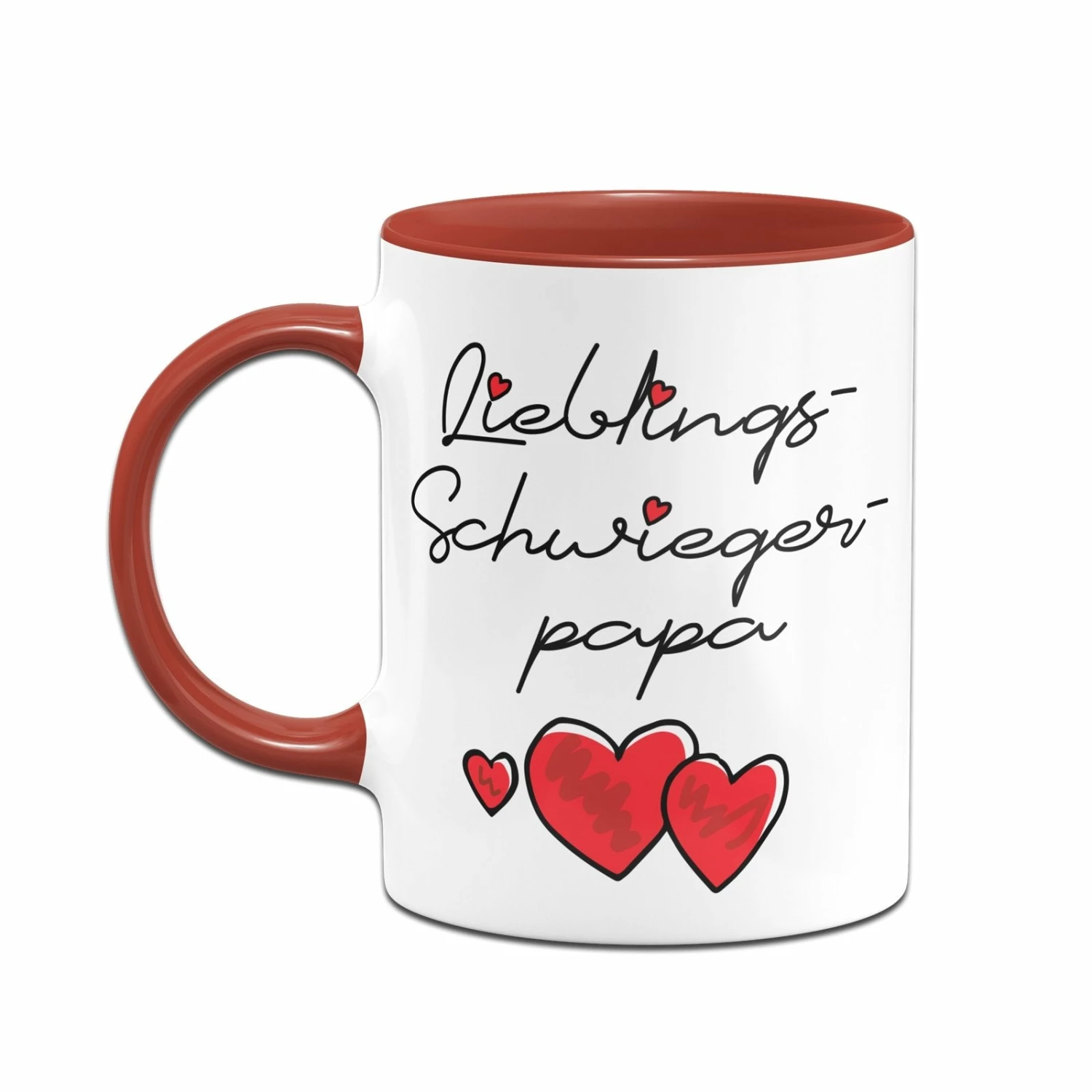 Tasse - Lieblings-Schwiegerpapa (Herzen) 8 Tasse - Lieblings-Schwiegerpapa (Herzen) – Bild 8