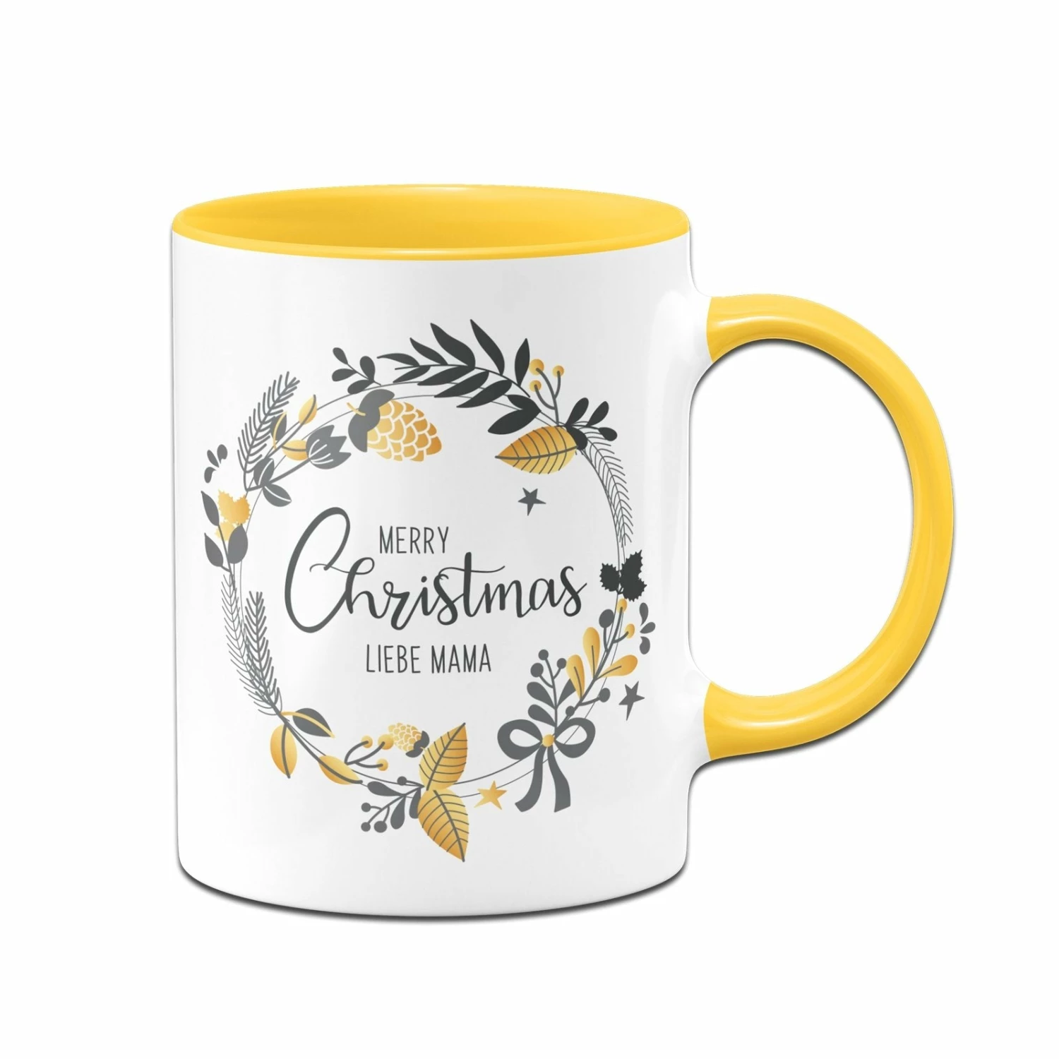 Tasse - Merry Christmas Liebe Mama - Kranz 5 Tasse - Merry Christmas Liebe Mama - Kranz – Bild 5