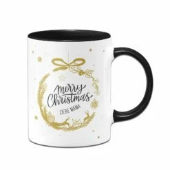 Tasse - Merry Christmas Liebe Mama - Weihnachtskugel