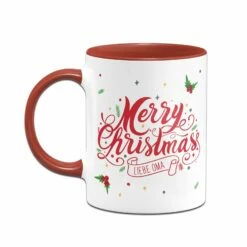 Tasse - Merry Christmas Liebe Oma - Stechpalme 10 Tasse - Merry Christmas Liebe Oma - Stechpalme -Becher Geschäft bild tasse merry christmas liebe oma stechpalme 109519