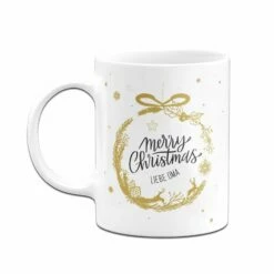 Tasse - Merry Christmas Liebe Oma - Weihnachtskugel 8 Tasse - Merry Christmas Liebe Oma - Weihnachtskugel -Becher Geschäft bild tasse merry christmas liebe oma weihnachtskugel 524104