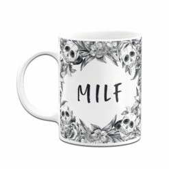 Tasse - Milf - Skull Statement -Becher Geschäft bild tasse milf skull statement 102235