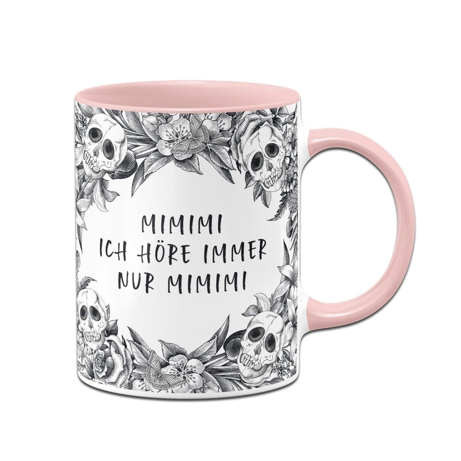 Tasse - Mimimi Ich Höre Immer Nur Mimimi - Skull Statement 5 Tasse - Mimimi Ich Höre Immer Nur Mimimi - Skull Statement – Bild 5