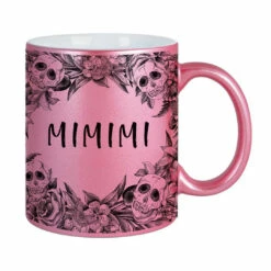 Tasse - Mimimi - Skull Statement Metallic-Edition