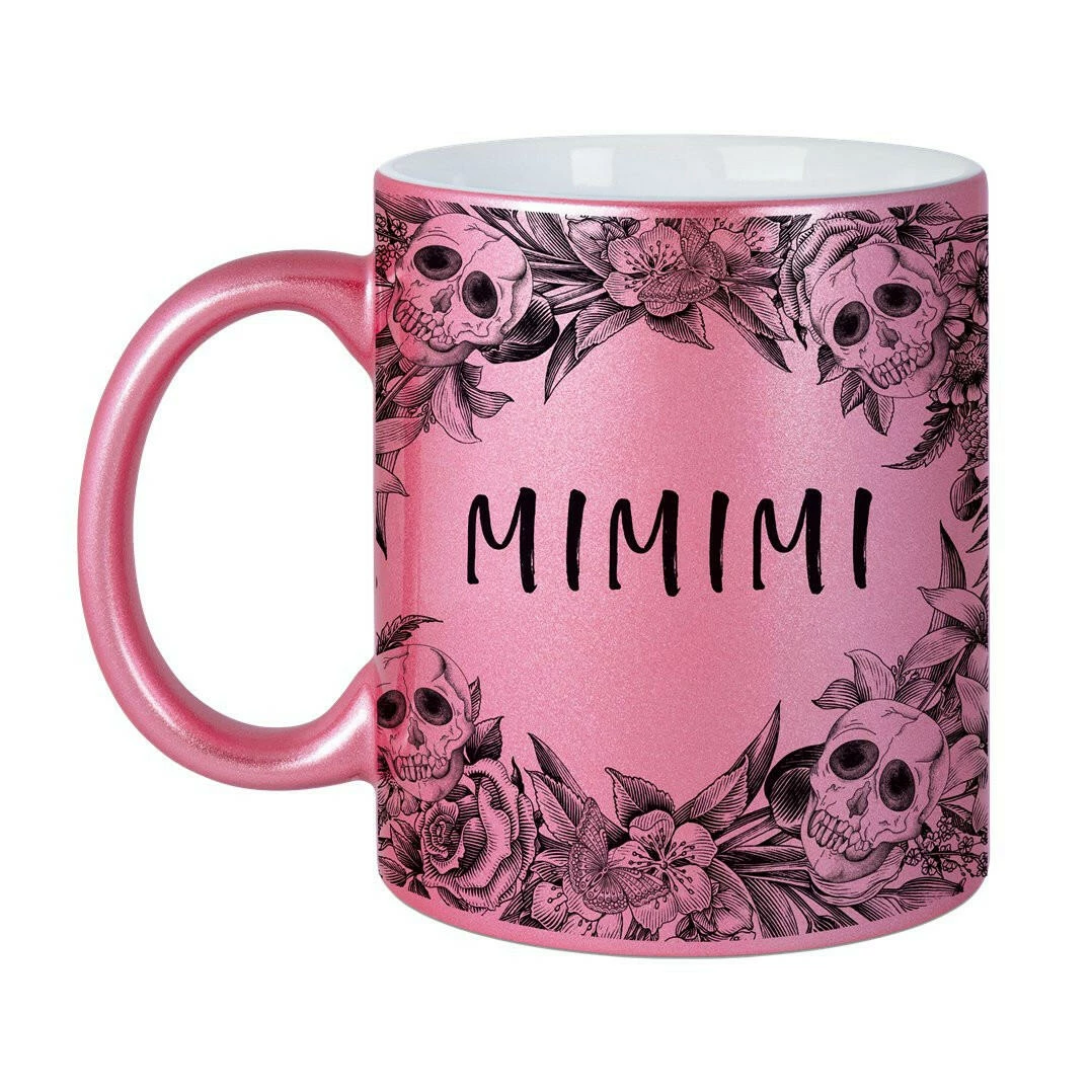 Tasse - Mimimi - Skull Statement Metallic-Edition 2 Tasse - Mimimi - Skull Statement Metallic-Edition – Bild 2