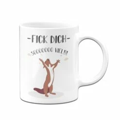 Eichhörnchen Tasse - Fick Dich So Viel! -Becher Geschäft bild tasse mit spruch fick dich so viel eichhoernchen lustig 2 297258