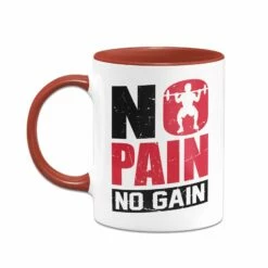 Tasse - No Pain, No Gain - V2 -Becher Geschäft bild tasse no pain no gain v2 997191