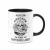 Tasse - Nur Ein Mädchen Das Totenköpfe Und Tattoos Liebt