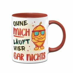Tasse - Ohne Mich Läuft Hier Gar Nichts -Becher Geschäft bild tasse ohne mich lauft hier gar nichts 560362