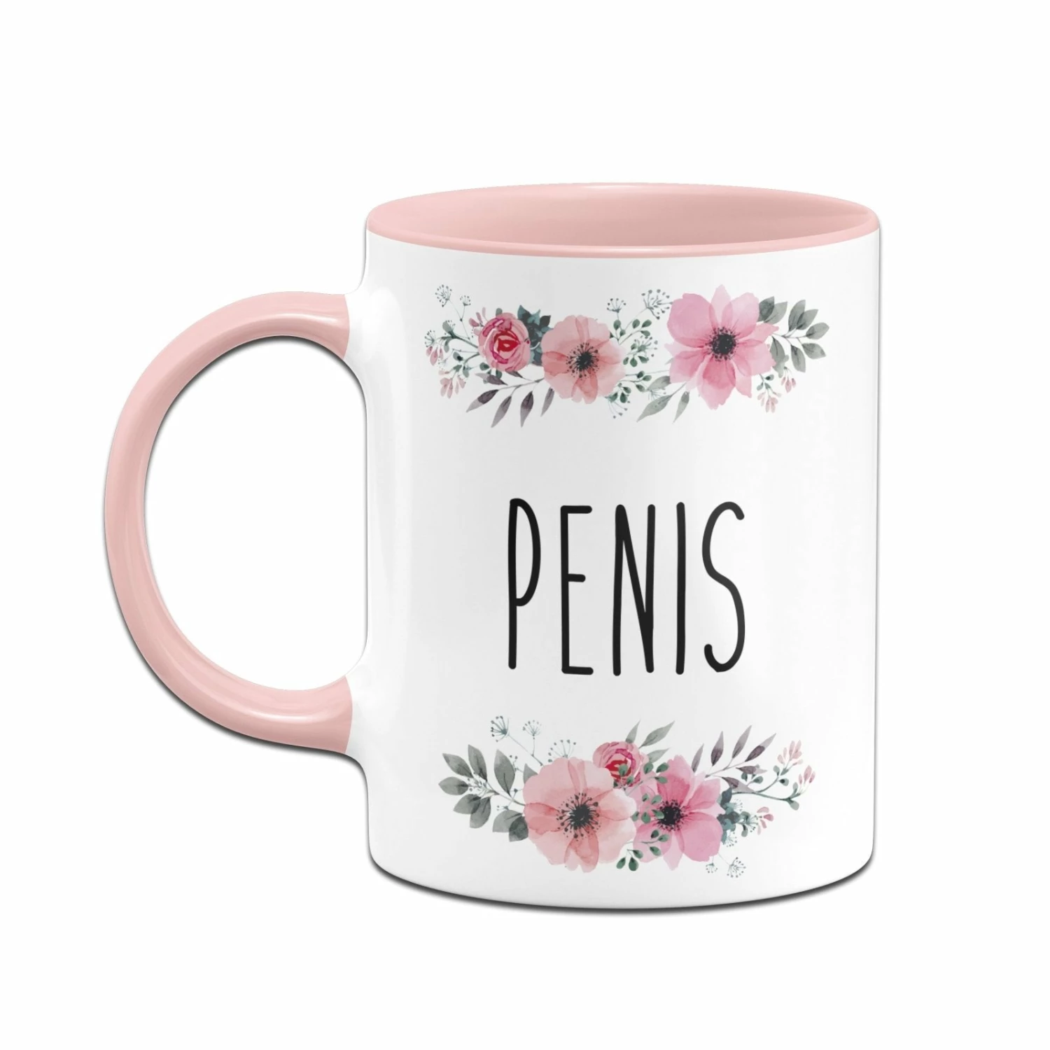 Tasse - Penis - Blumig 2 Tasse - Penis - Blumig – Bild 2
