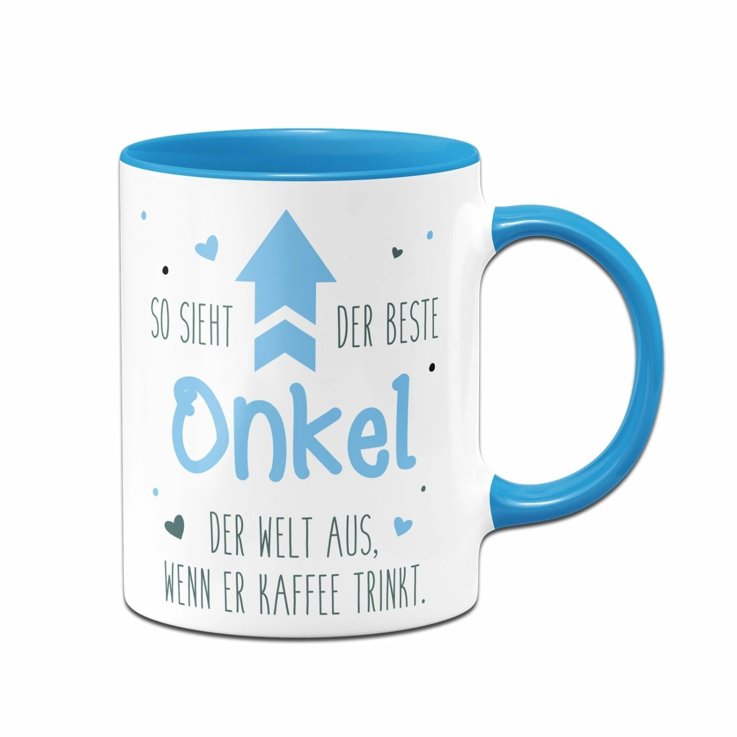 Tasse - So Sieht Der Beste Onkel Der Welt Aus, Wenn Er Kaffee Trinkt. 1 Tasse - So Sieht Der Beste Onkel Der Welt Aus, Wenn Er Kaffee Trinkt.