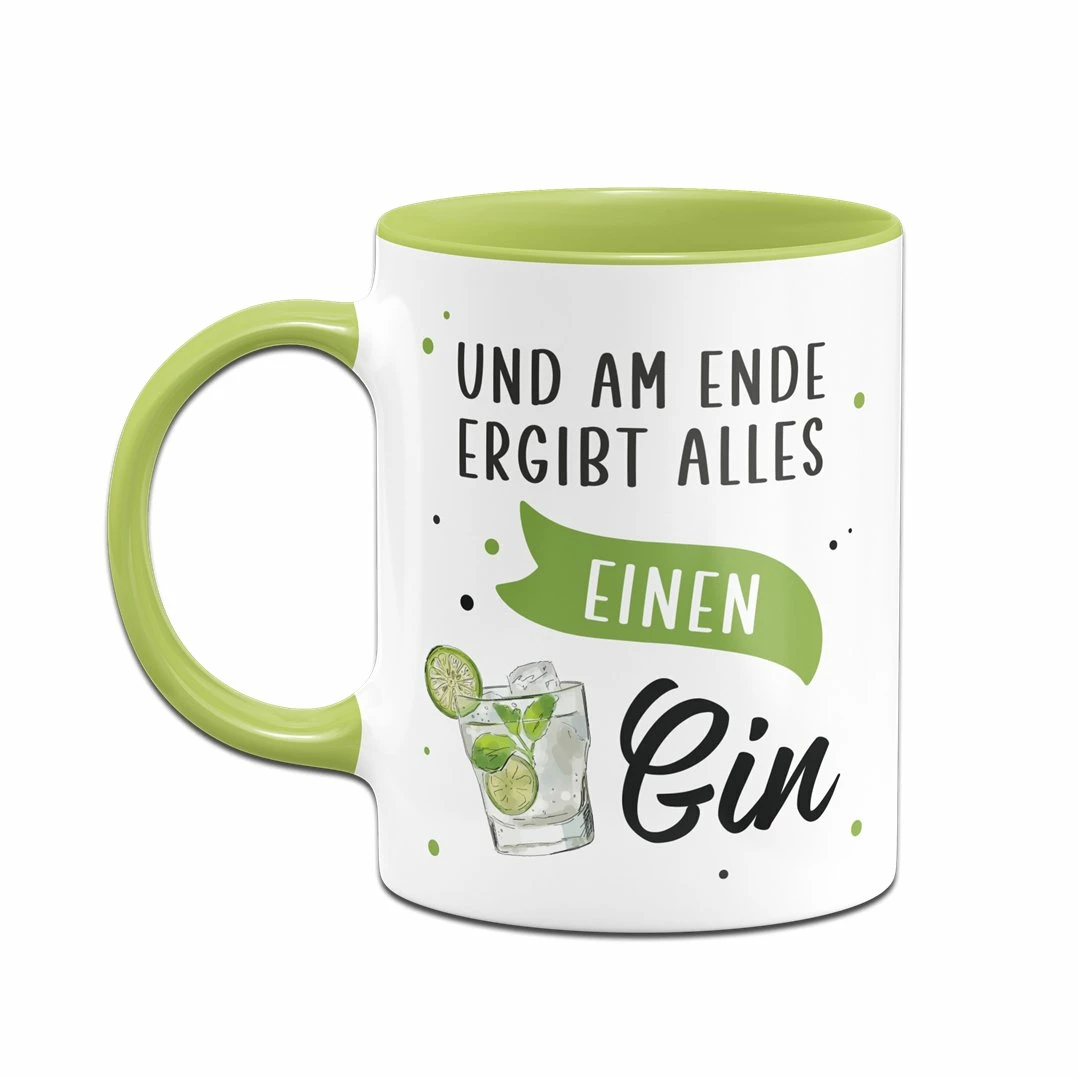 Tasse - Und Am Ende Ergibt Alles Einen Gin 2 Tasse - Und Am Ende Ergibt Alles Einen Gin – Bild 2