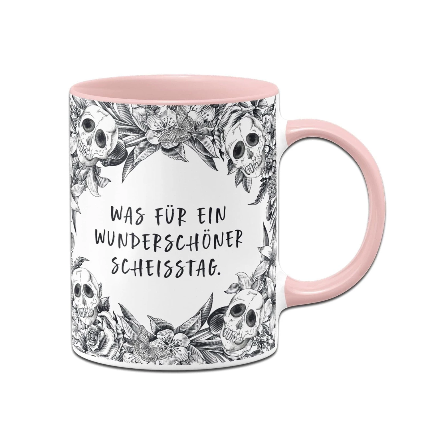 Tasse - Was Für Ein Wunderschöner Scheisstag. - Skull Statement 5 Tasse - Was Für Ein Wunderschöner Scheisstag. - Skull Statement – Bild 5