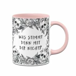Tasse - Was Stimmt Denn Mit Dir Nicht? - Skull Statement 11 Tasse - Was Stimmt Denn Mit Dir Nicht? - Skull Statement -Becher Geschäft bild tasse was stimmt denn mit dir nicht skull statement 396805