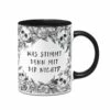 Tasse - Was Stimmt Denn Mit Dir Nicht? - Skull Statement