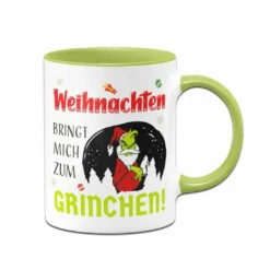 Tasse - Weihnachten Bringt Mich Zum Grinchen! 15 Tasse - Weihnachten Bringt Mich Zum Grinchen! -Becher Geschäft bild tasse weihnachten bringt mich zum grinchen 662494